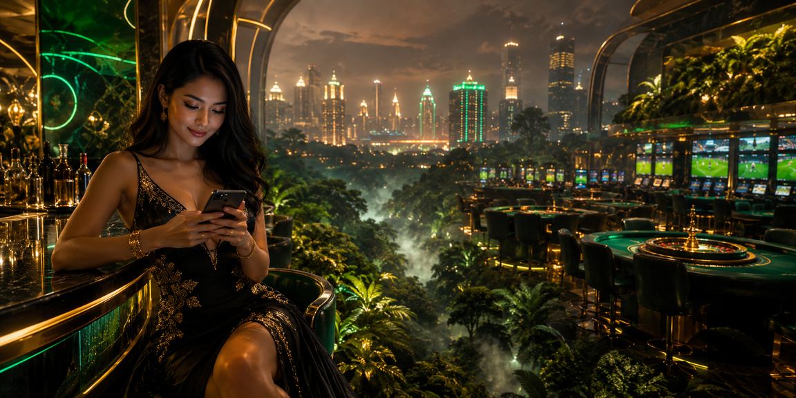 Pengguna Selangor menyemak odds perlawanan sukan terkini melalui telefon g2010